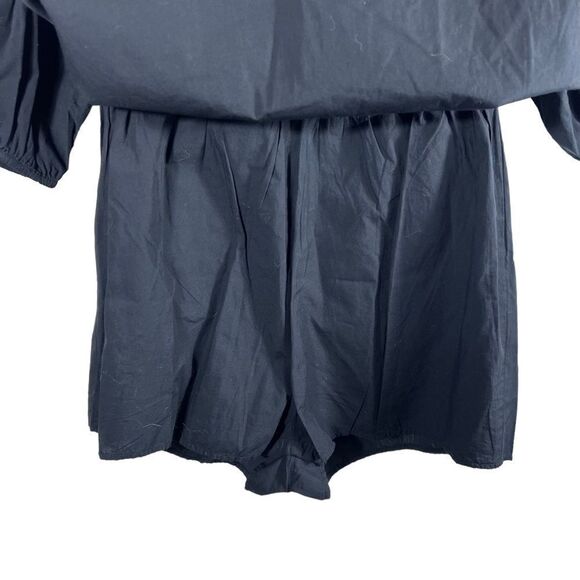 Zara Embroidered Parrot Puff Sleeve Romper Dress - Picture 5 of 11